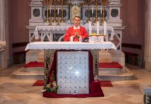 Služena sv. misa za ubijene fratre