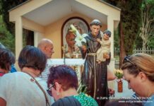 Uočnica blagdana sv. Ante na Dubravici