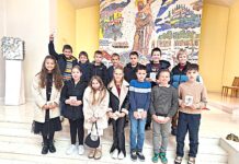 Predstavljanje prvopričesnika u crkvi sv. Franje Asiškog